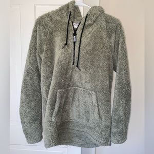 PINK brand SHERPA Half Zip. XS